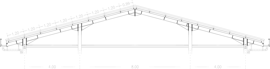 loft conversion CAD drawing.